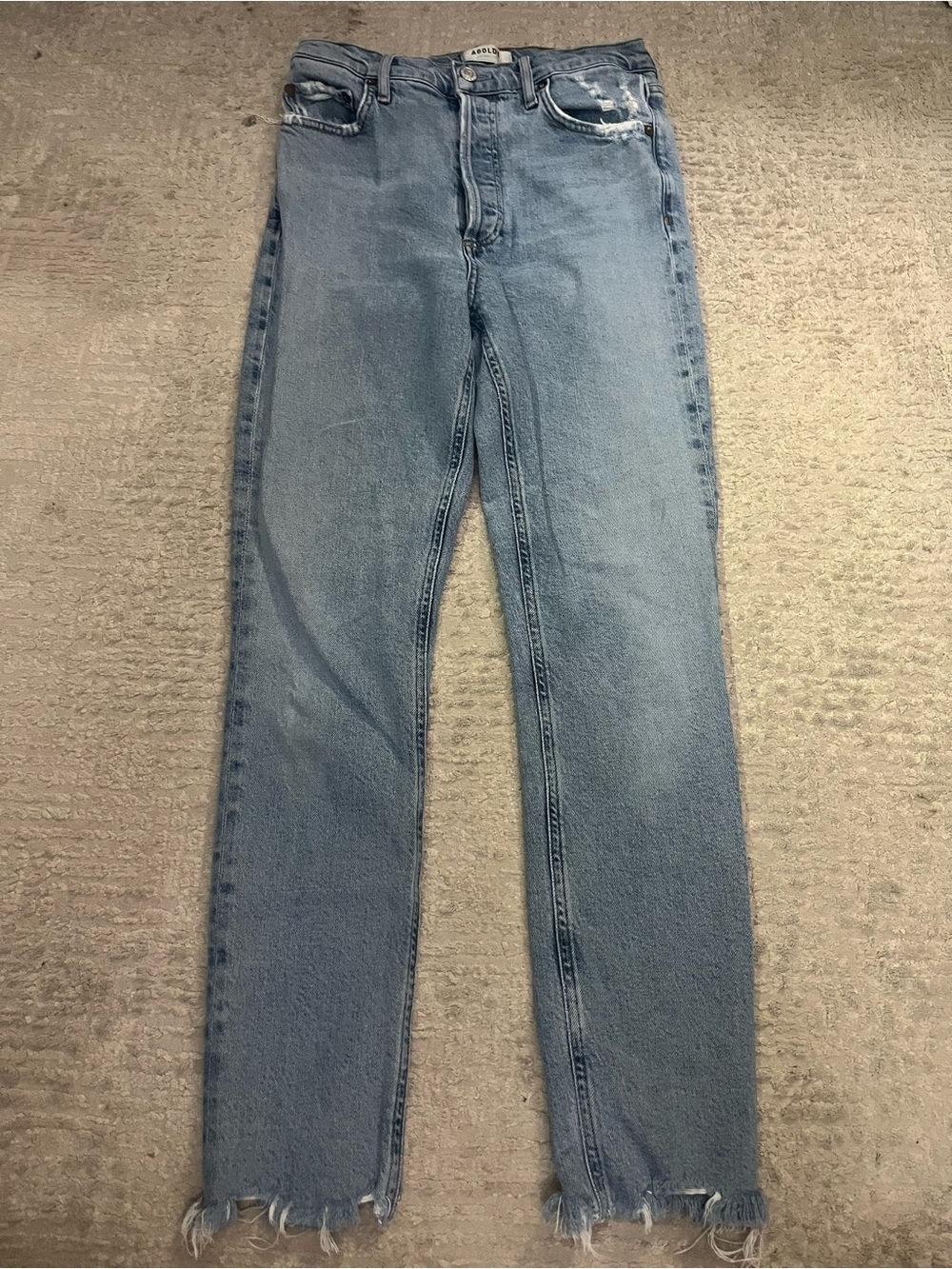 Agolde Nico High Rise Slim Fit Jeans